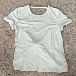 Lululemon ribbed soft stream open back top